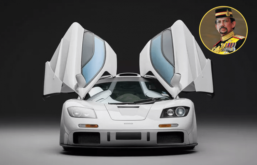 აუქციონი, რესტავრაცია, ბრუნეის სულთანი, მაკლარენი, მაკლარენ ეფ1