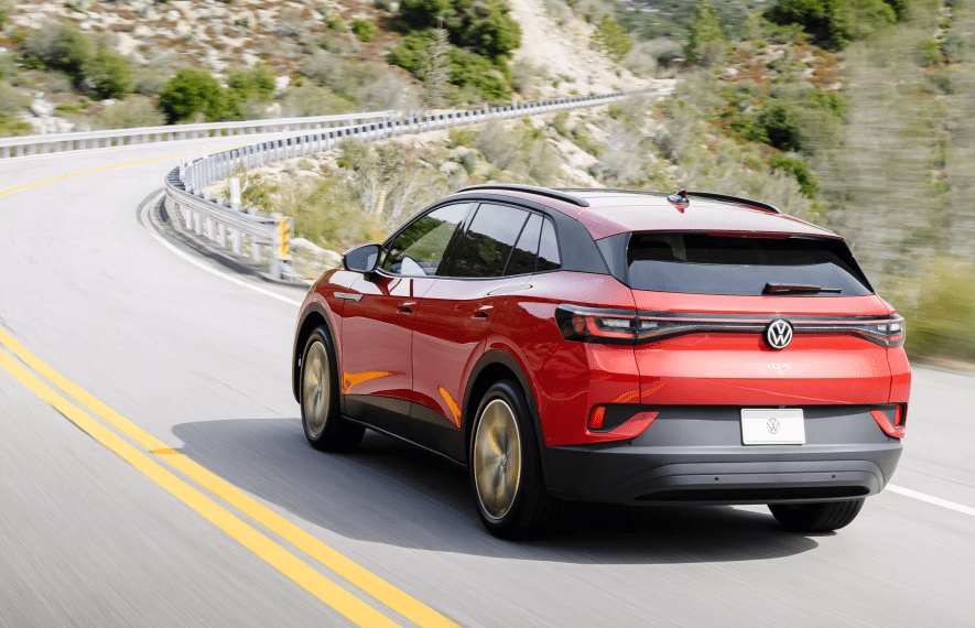 Volkswagen, ელექტრომობილები, უკან გაწვევა, ფოლკსვაგენი, Volkswagen ID.4