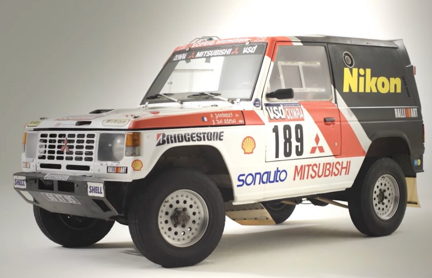 რესტავრაცია, Mitsubishi, დაკარი, Mitsubishi Pajero