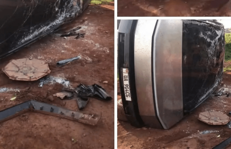 უგანდაში ერთადერთი Cybertruck დაიმტვრა | ქვეყანაში პიკაპს ვერავინ შეაკეთებს