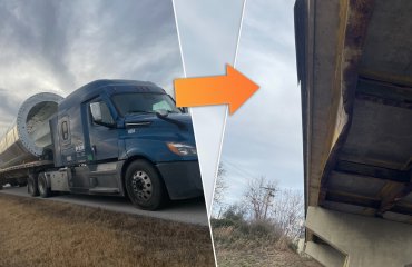 აშშ-ში არასწორად დატვირთულმა სატვირთო ავტომობილმა გზატკეცილზე 6 ხიდი დააზიანა