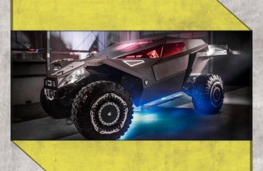 Hummer-ი, რომელიც კოსმოსში დაკარგული „ბეტმობილივით“ გამოიყურება