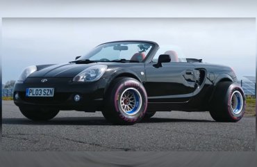 რა მოხდება თუ საგზაო ავტომობილს F1-ის საბურავებს დავუყენებთ?