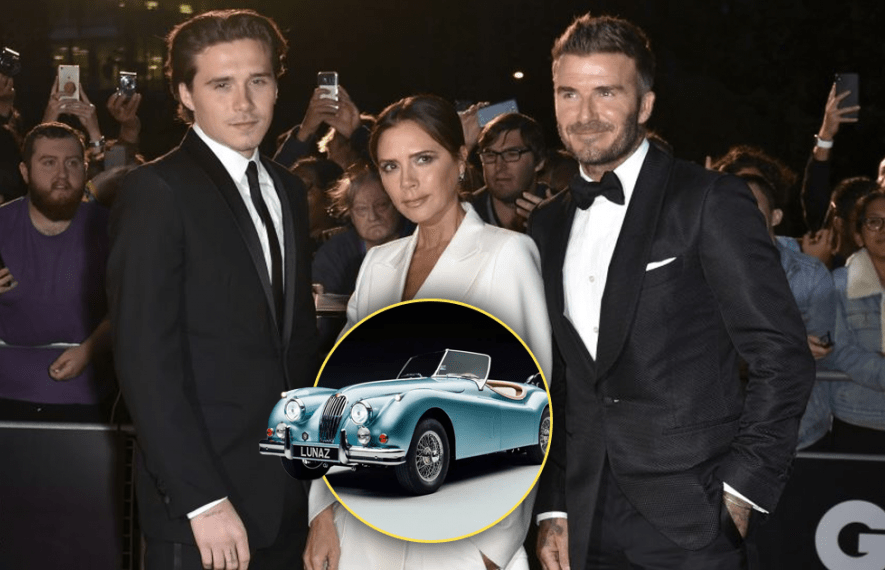 ავტოკოლექცია, დევიდ ბექჰემი, ბრუკლინ ბექჰემი, მაკლარენ პი1, იაგუარი იქსქეი140, ცნობილი ადამიანების მანქანები