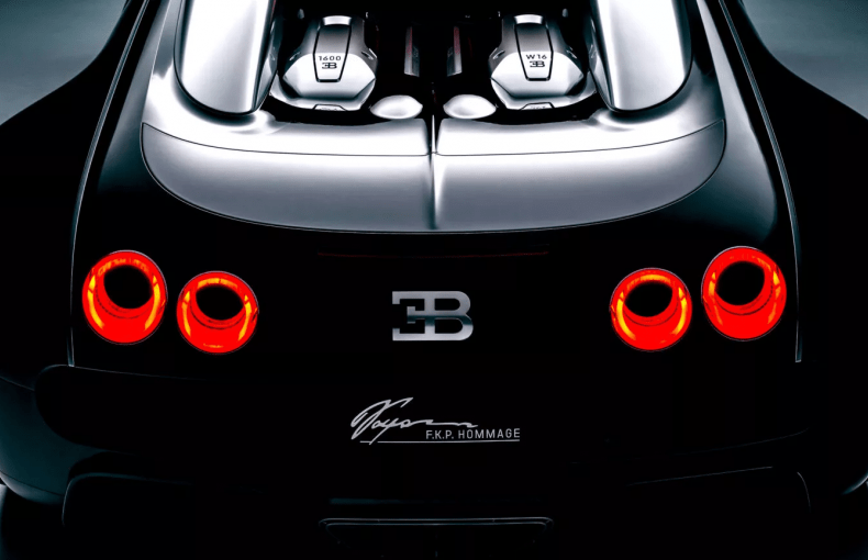 იხილეთ Bugatti Veyron-ის საიუბილეო გამოშვება — Veyron FKP Hommage