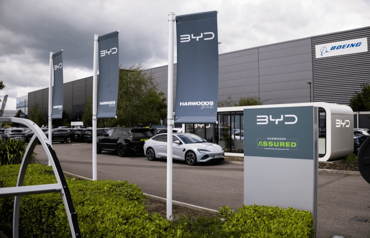 ჩინური BYD ქვეყნის ფარგლებს გარეთ წელს 1.3 მილიონზე მეტი მანქანის გაყიდვას გეგმავს