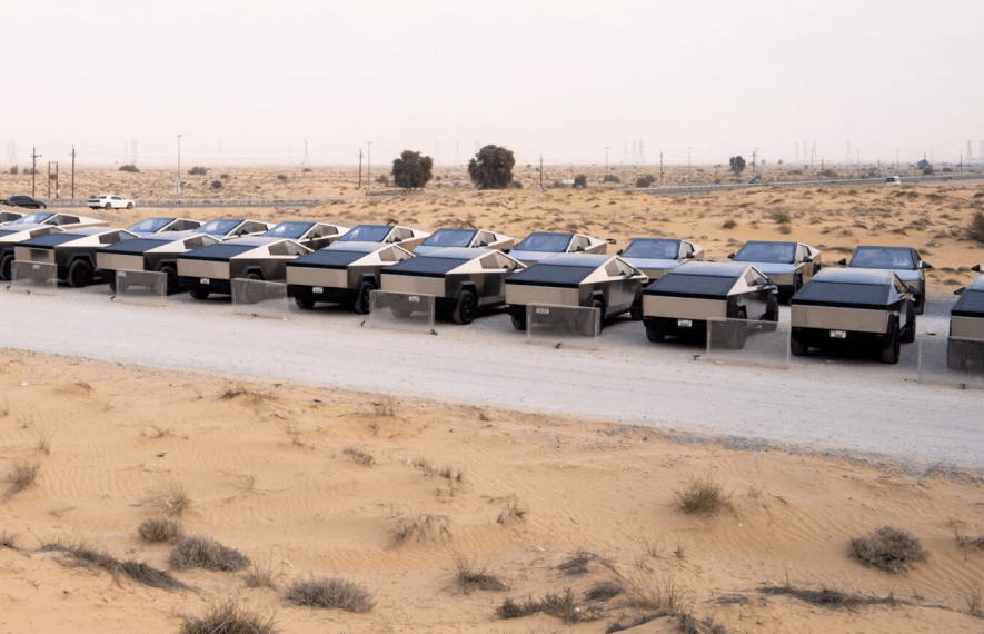 პიკაპი, ელექტრომობილები, ტესლა, საიბერთრაქი, არაბთა გაერთიანებული საამიროები