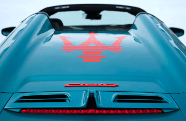 ზამთარი აქ არის — იხილეთ უნიკალური Maserati MCPura Cielo Frozen Magma