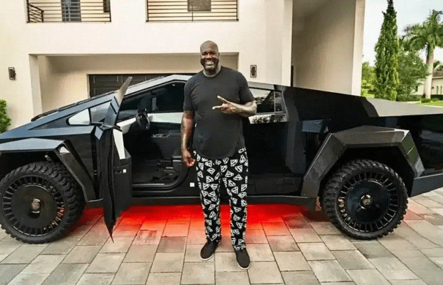 ელექტრომობილი, ტესლა, საიბერთრაქი, ტესლა საიბერთრაქი, შაკილ ო\'ნილი, ტესლა საიბერთრაქი საიბერბისთი