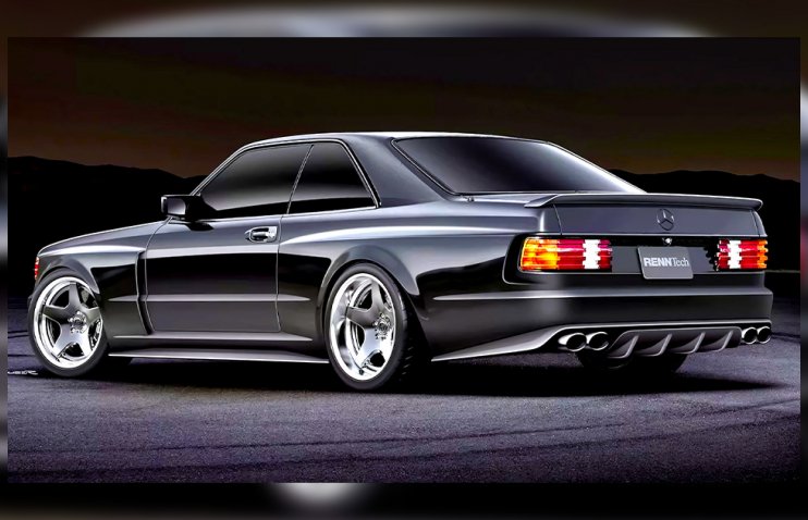 კლასიკური Mercedes-ი სუპერქარის ძრავით | ლეგენდარული C126-ის თანამედროვე რეინკარნაცია