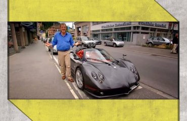 ერთხელ ჯერემი კლარკსონმა გადაწყვიტა მანდილოსნები Zonda-ს სუპერქარით მოეხიბლა