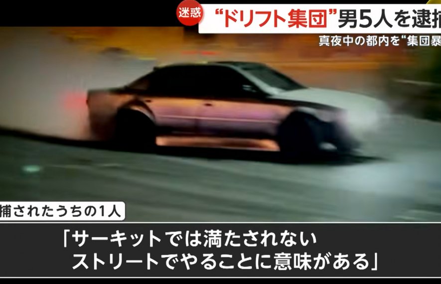 პოლიცია, დრიფტი, იაპონია, ტოკიო