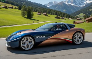 იტალიური სუპერქარი F1-ის V12 ძრავითა და დასრულებული 9-ლიტრიანი 18-ცილინდრიანით