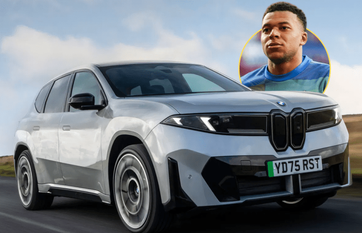 კილიან მბაპემ BMW-სგან ახალი ავტომობილი მიიღო | ფრანგის პირველი ავტომობილი EV-ია