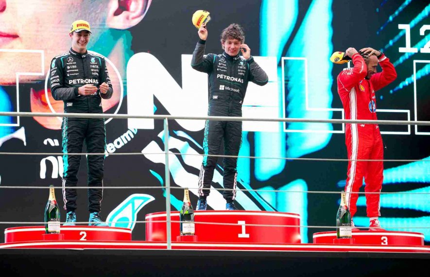 ავტოსპორტი, ფორმულა 1, ლუის ჰამილტონი, ჯორჯ რასელი, მერსედესი, კიმი ანტონელი, ჩინეთის გრანპრი