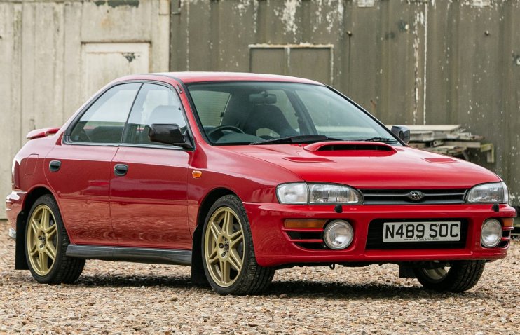 აუქციონზე მაკრეების ოჯახის Impreza Turbo 2000 ძალიან იაფად იყიდება