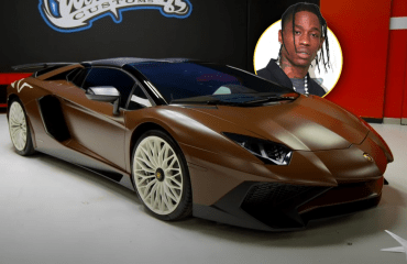 ტრევის სკოტი უიშვიათესი Lamborghini-ით გამოჩნდა