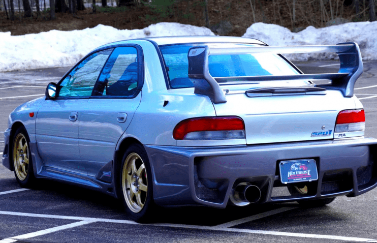 აუქციონზე Impreza-ს ერთ-ერთი ყველაზე გიჟური და იშვიათი ნიმუში გაიყიდება