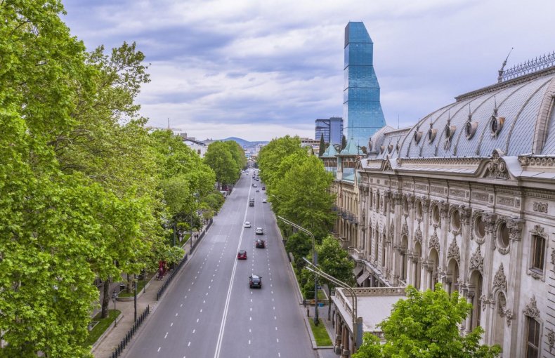 რუსთაველის გამზირის რეაბილიტაცია მაისის შუა რიცხვებიდან იგეგმება
