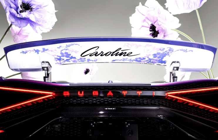 უნიკალური Bugatti Mistral Caroline, რომელიც მამამ შვილს მიუძღვნა