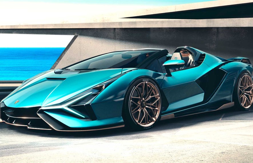 Lamborghini-მ იშვიათი Sian Roadster-ი წარმოგვიდგინა