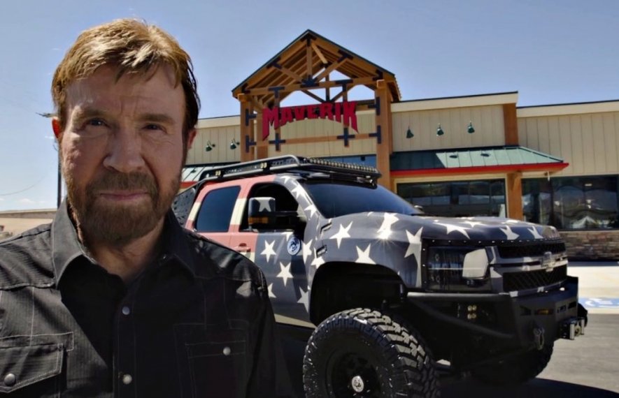 ავტოკოლექცია, დოჯი, ფორდ ეფ-150, ტოიოტა ლენდ კრუიზერი, დოჯ ჩელენჯერი, დოჯ რამი, ჩაკ ნორისი