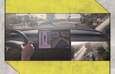 Tesla-ს ავტოპილოტის ჩავარდნა | ელექტრომობილი მატარებლის პირისპირ აღმოჩნდა