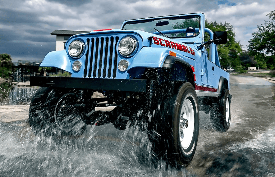 პიკაპი, ჯიპი, ტუნინგი, ჯიპ სიჯეი-8 სკრამბლერი