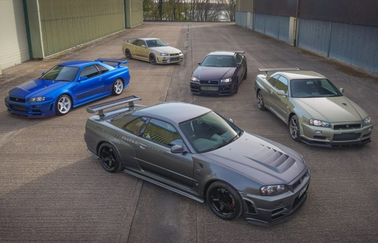 ბრიტანეთში GT-R R34-ების უნიკალური კოლექცია იყიდება