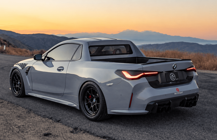 ტეხასელმა მამაკაცმა 100 000$-იანი BMW M4 პიკაპად გადააქცია