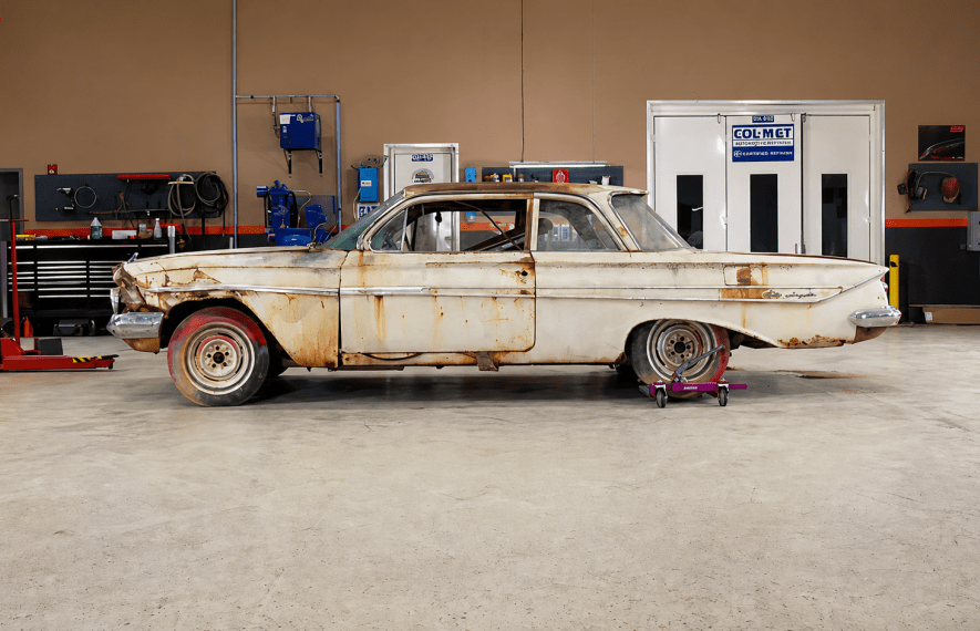 რესტავრაცია, შევროლეტი, შევროლე იმპალა, ვი 8, შევროლე