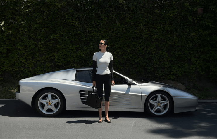 Ferrari 512 TR | კენდალ ჯენერის ახალი ნოსტალგიური რეტრო-მოდელი