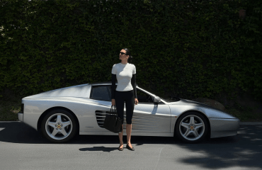 Ferrari 512 TR | კენდალ ჯენერის ახალი ნოსტალგიური რეტრო-მოდელი