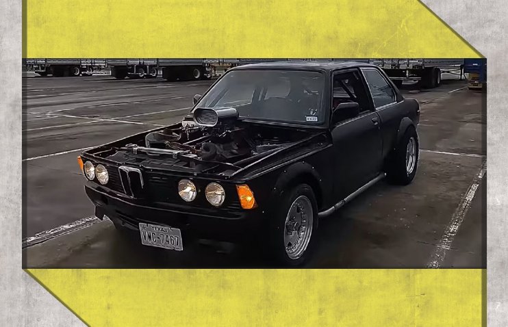 ვიღაცამ BMW E21-ში Chevy 350 V8 ძრავა ჩადო და ახალი „მონსტრიც“ შექმნა