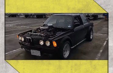 ვიღაცამ BMW E21-ში Chevy 350 V8 ძრავა ჩადო და ახალი „მონსტრიც“ შექმნა