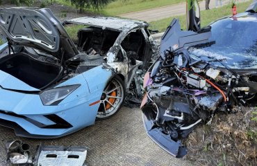 წამებში განადგურებული მილიონი აშშ დოლარი | Lambo-ების უცნაური ავარია