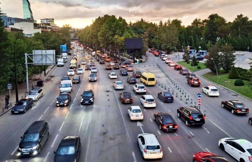 საქართველო, საქართველოს სტატისტიკის ეროვნული სამსახური, ავტომობილების რეგისტრაცია