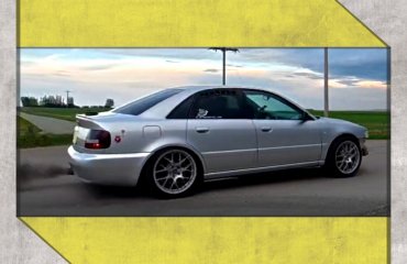 Audi A4, რომელშიც თვითმფრინავის ტურბინა ჩადგეს | VR6 Audi-ს უჩვეულო ექსპერიმენტი