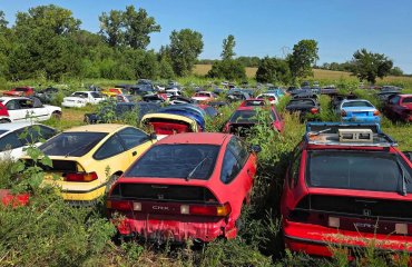 CRX-ის ფერმა | აქ Honda-ს კლასიკური მოდელებისა და ნაწილების უზარმაზარი კოლექცია დაგხვდებათ