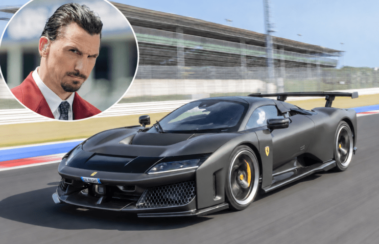 იბრაჰიმოვიჩმა 45 წლის იუბილე ახალი Ferrari F80-ით აღნიშნა