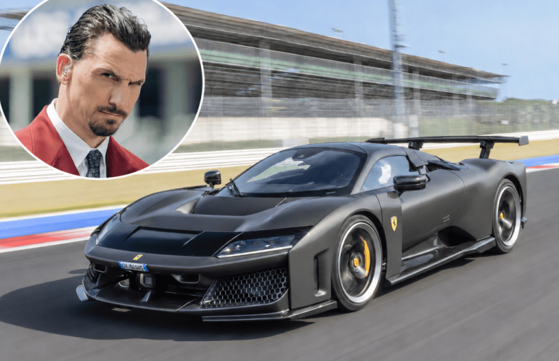 იბრაჰიმოვიჩმა 45 წლის იუბილე ახალი Ferrari F80-ით აღნიშნა