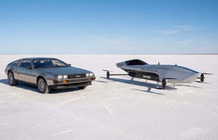 DeLorean-ი მფრინავი ავტომობილების რბოლაში ერთვება
