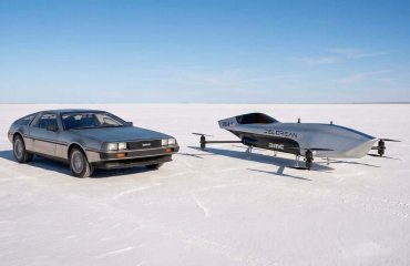 DeLorean-ი მფრინავი ავტომობილების რბოლაში ერთვება
