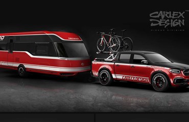 Mercedes X-Class მისაბმელით: ველოსიპედის ყველა მოყვარულის ოცნება