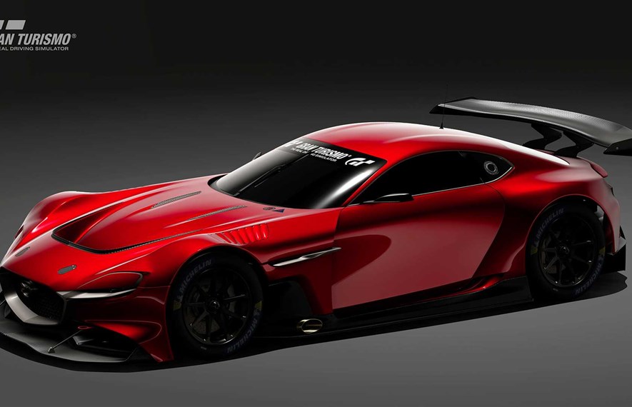 ახალი სარბოლო ავტომობილი Gran Turismo-ს მოყვარულებს: Mazda RX-Vision GT3 Concept