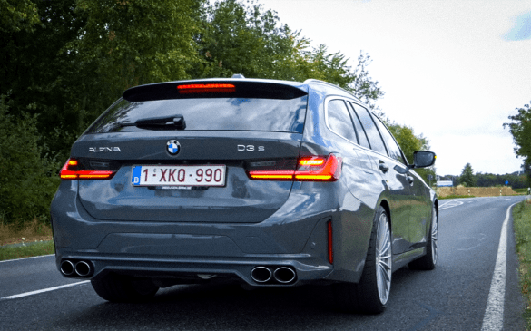 როგორ დადის უახლესი ALPINA D3 S Touring-ი?