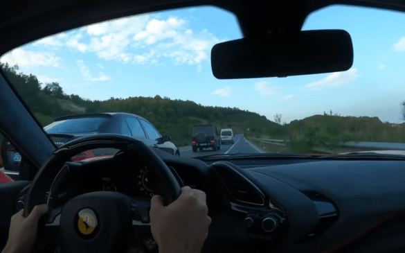 როცა სამსახურში გაგვიანდება მაგრამ Ferrari 488 PISTA გყავს