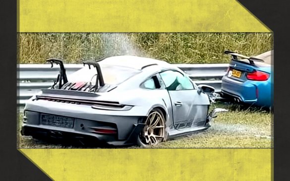 Porsche 911 GT3 RS-ისა და  BMW M2-ის წარმოუდგენელი ავარია ნიურბურგრინგზე