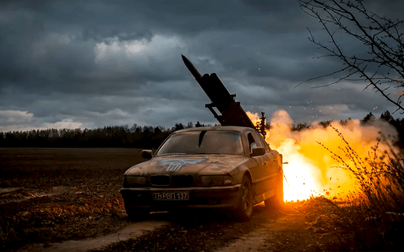 უკრაინელები ზალპის გასაშვებად E38-ს იყენებენ