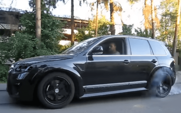 ჯიპების Bugatti Veyron-ი - VW Touareg R50